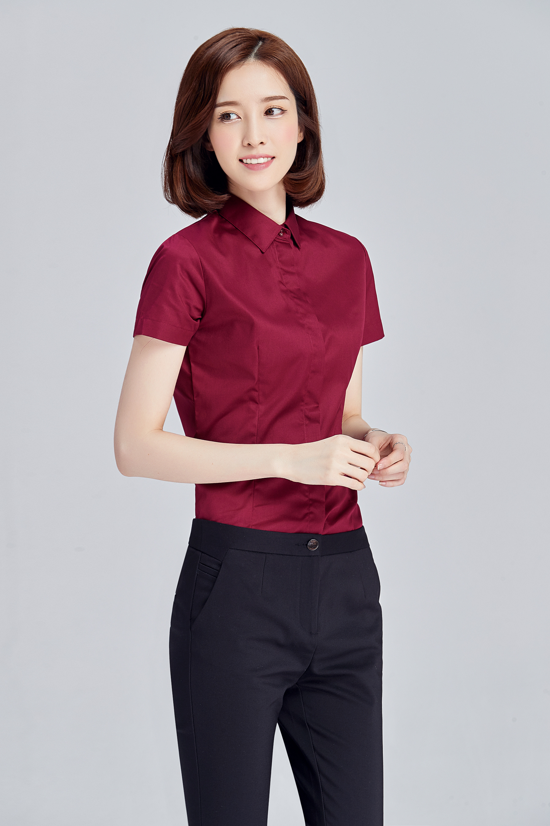 職業(yè)女裝正裝上衣襯衣OL通勤商務(wù)時(shí)尚優(yōu)雅氣質(zhì)襯衫網(wǎng)拍